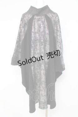 画像2: Qutie Frash / 万能ポンチョ  黒 Y-26-02-27-159-QU-TO-SZ-ZY