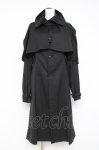 画像1: alice auaa / スリーピースミリタリーコートワンピース  黒 Y-26-02-27-160-AA-OP-AS-ZY (1)