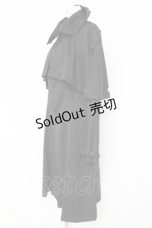 画像2: alice auaa / スリーピースミリタリーコートワンピース  黒 Y-26-02-27-160-AA-OP-AS-ZY (2)