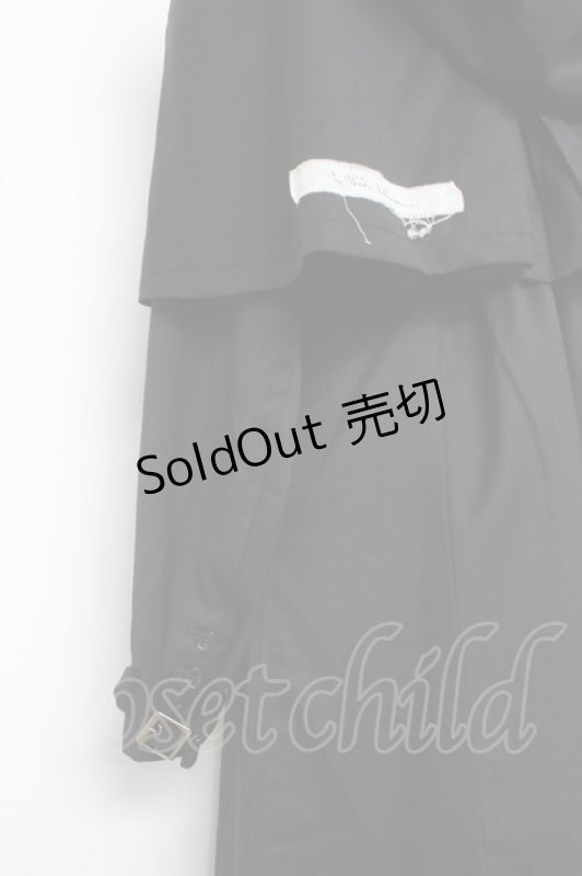 画像4: alice auaa / スリーピースミリタリーコートワンピース  黒 Y-26-02-27-160-AA-OP-AS-ZY (4)