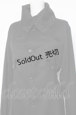 画像6: alice auaa / スリーピースミリタリーコートワンピース  黒 Y-26-02-27-160-AA-OP-AS-ZY