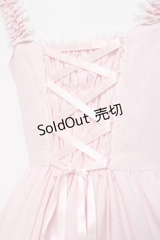 画像3: BABY, THE STARS SHINE BRIGHT / ミルフィーユジャンパースカート  ピンク Y-26-02-27-169-BA-OP-IG-ZY (3)