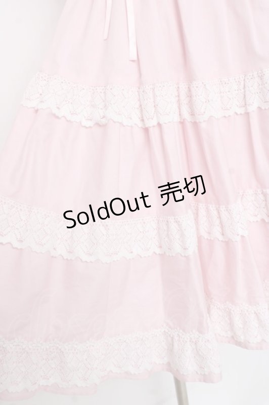 画像5: BABY, THE STARS SHINE BRIGHT / ミルフィーユジャンパースカート  ピンク Y-26-02-27-169-BA-OP-IG-ZY (5)