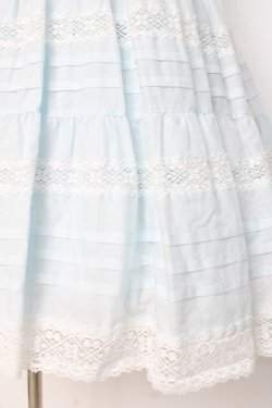 画像5: BABY, THE STARS SHINE BRIGHT / シェリルレーシィジャンパースカート  サックス Y-26-02-27-171-BA-OP-IG-ZY