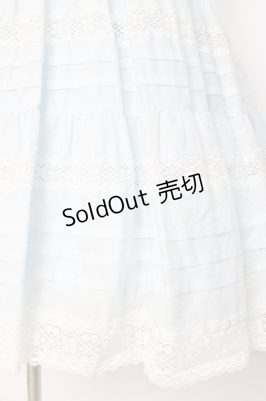 画像5: BABY, THE STARS SHINE BRIGHT / シェリルレーシィジャンパースカート  サックス Y-26-02-27-171-BA-OP-IG-ZY (5)