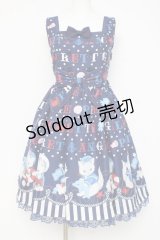 Angelic Pretty / Sailor Marine Kittenジャンパースカート  紺 Y-26-02-27-172-AP-OP-SZ-ZY