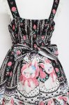 画像4: Angelic Pretty / Be My Valentineジャンパースカート  黒 Y-26-02-27-173-AP-OP-SZ-ZY (4)