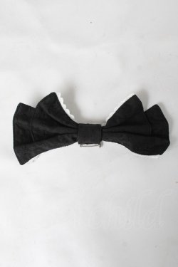 画像7: BABY, THE STARS SHINE BRIGHT / はわせ Floralジャンパースカート＆ミニリボンクリップセット  クロ Y-26-02-27-175-BA-OP-IG-ZY