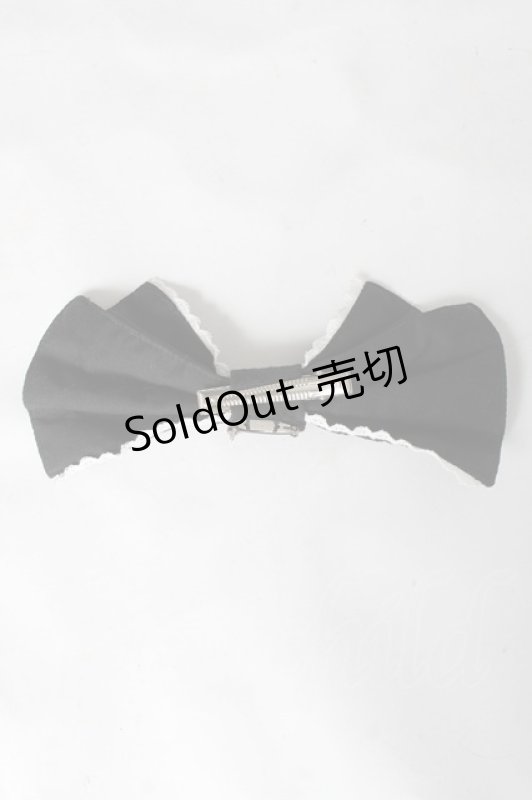 画像8: BABY, THE STARS SHINE BRIGHT / はわせ Floralジャンパースカート＆ミニリボンクリップセット  クロ Y-26-02-27-175-BA-OP-IG-ZY (8)