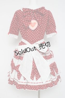 画像3: BABY, THE STARS SHINE BRIGHT / My Sweet Baby Cafe Dotワンピース  えんじ Y-26-02-27-177-BA-OP-IG-ZY