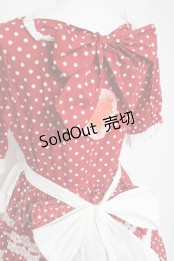 画像4: BABY, THE STARS SHINE BRIGHT / My Sweet Baby Cafe Dotワンピース  えんじ Y-26-02-27-177-BA-OP-IG-ZY