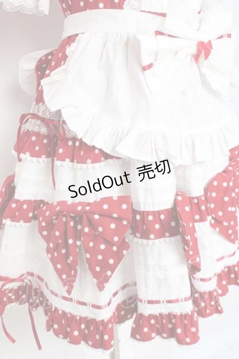 画像6: BABY, THE STARS SHINE BRIGHT / My Sweet Baby Cafe Dotワンピース  えんじ Y-26-02-27-177-BA-OP-IG-ZY (6)
