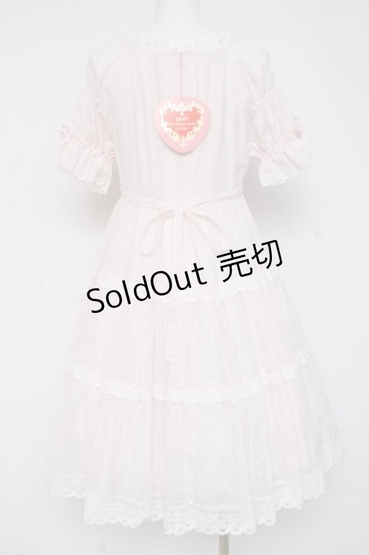 画像3: BABY, THE STARS SHINE BRIGHT / デザートワンピース（2025年）  ピンク Y-26-02-27-179-BA-OP-IG-ZY (3)