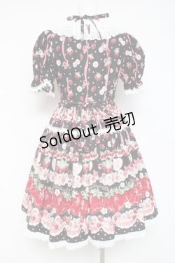 画像3: BABY, THE STARS SHINE BRIGHT / Juicy Strawberry Memory柄ワンピース  クロ Y-26-02-27-180-BA-OP-IG-ZY
