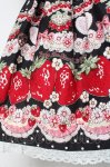 画像6: BABY, THE STARS SHINE BRIGHT / Juicy Strawberry Memory柄ワンピース  クロ Y-26-02-27-180-BA-OP-IG-ZY (6)