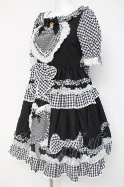 画像2: BABY, THE STARS SHINE BRIGHT / Sweet My Secret Heartワンピース  黒 Y-26-02-27-183-BA-OP-SZ-ZY