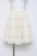 Emily Temple cute / シャイニーペチコート  アイボリー Y-26-02-27-185-ET-SK-SZ-ZY