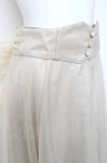 画像4: F＆A / バックリボン２wayコルセットチュールスカート  生成り Y-26-02-27-193-LO-SK-SZ-ZI (4)