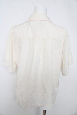 画像2: axes femme / フレア袖カットワークブラウス M 生成り Y-26-02-27-003-AX-BL-SZ-ZY