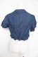 画像2: axes femme / フリルシャツ風ボレロ M 青 Y-26-02-27-030-AX-TO-SZ-ZY (2)