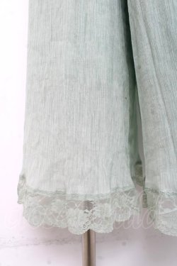 画像3: axes femme / 裾レース楊柳ワイドパンツ F ミント Y-26-02-27-201-AX-PA-SZ-ZY