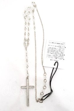 画像5: Sheglit / "Sacred"クラシックロザリオ  ホワイト×ブラック Y-26-03-01-002-EL-AC-IG-ZY