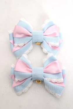 画像1: Angelic Pretty / 配色リボンクリップSet  サックス Y-26-03-01-048-AP-AC-IG-ZY