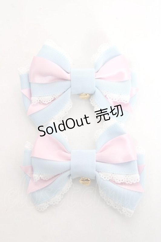 画像1: Angelic Pretty / 配色リボンクリップSet  サックス Y-26-03-01-048-AP-AC-IG-ZY (1)