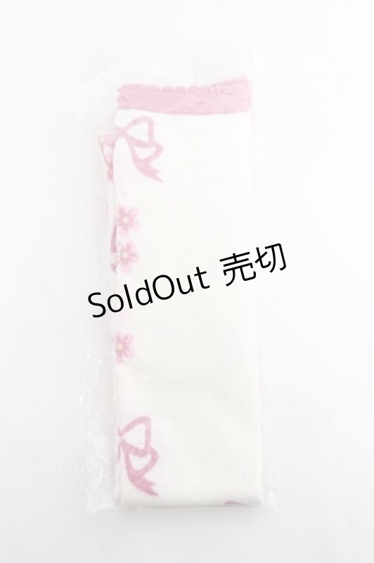 画像1: Chalmiere / フローラパールオーバーニー F ピンク Y-26-03-01-055-LO-ZA-SZ-ZY (1)