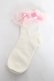 画像2: Angelic Pretty / プリンセスロゴクルー丈ソックス  シロ×ピンク Y-26-03-01-060-AP-ZA-IG-ZY (2)