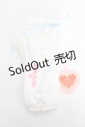 BABY, THE STARS SHINE BRIGHT / リボン通しレースハイソックス 22〜24 シロ×サックス Y-26-03-01-061-BA-ZA-IG-ZY