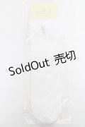 ATELIER PIERROT / Orchid Elegance Socks  ホワイト Y-26-03-01-065-EL-ZA-IG-ZY
