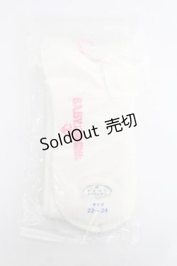 画像2: BABY, THE STARS SHINE BRIGHT / BABYスクールハイソックス 22〜24 シロ Y-26-03-01-068-BA-ZA-IG-ZY