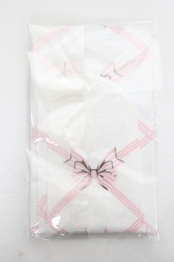 画像2: BABY, THE STARS SHINE BRIGHT / リボン柄プリントオーバーニーソックス  ピンク Y-26-03-01-069-BA-ZA-IG-ZY