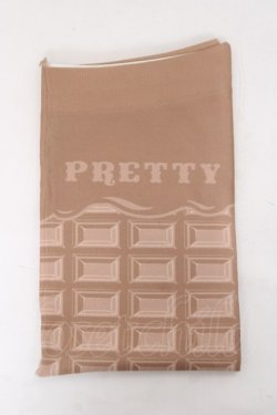 画像1: Angelic Pretty / Melty Royal Chocolateタイツ  ブラウン Y-26-03-01-070-AP-ZA-SZ-ZY