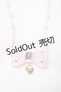 Angelic Pretty / シュガーリボンネックレス  ピンク Y-26-03-01-004-AP-AC-IG-ZY