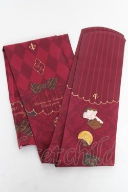 画像2: Angelic Pretty / Antique Chocolaterieタイツ  ワイン Y-26-03-01-071-AP-ZA-SZ-ZY