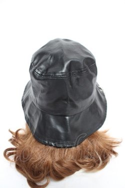 画像3: PUNK / リング付きフェイクレザーバケハ  黒 Y-26-03-01-074-PU-AC-SZ-ZY