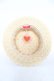 画像5: BABY, THE STARS SHINE BRIGHT / くみゃちゃんレース＆リボンのカンカン帽  ナチュラル×ピンク Y-26-03-01-075-BA-AC-IG-ZY (5)