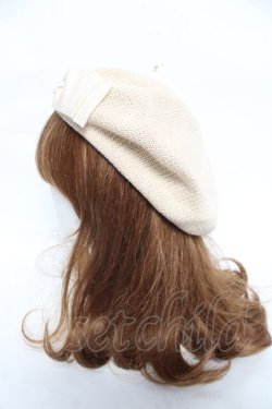 画像2: m petit by misako / AMリボンサーモベレー  生成り Y-26-03-01-078-LO-AC-SZ-ZY