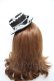 画像3: Angelic Pretty / ドレスアップRibbonミニHat  黒 Y-26-03-01-079-AP-AC-SZ-ZY (3)