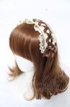 画像1: Amavel / Romantic Heroineヘッドドレスカチューシャ  ブラウン Y-26-03-01-080-CA-AC-SZ-ZY (1)