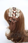 画像2: Amavel / Romantic Heroineヘッドドレスカチューシャ  ブラウン Y-26-03-01-080-CA-AC-SZ-ZY (2)