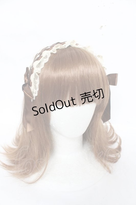 画像4: Amavel / Romantic Heroineヘッドドレスカチューシャ  ブラウン Y-26-03-01-080-CA-AC-SZ-ZY (4)