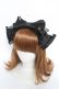 画像1: Angelic Pretty / レースハートチャームくるりんカチューシャ  黒 Y-26-03-01-083-AP-AC-SZ-ZY (1)