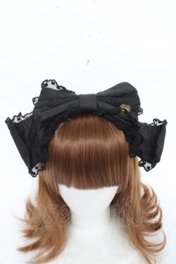 画像5: Angelic Pretty / レースハートチャームくるりんカチューシャ  黒 Y-26-03-01-083-AP-AC-SZ-ZY