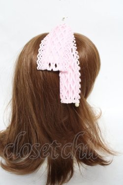 画像3: Angelic Pretty / Sweetトーションリボンカチューシャ  ピンク Y-26-03-01-086-AP-AC-IG-ZY
