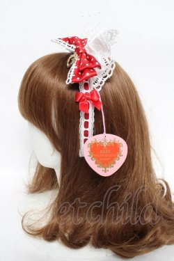 画像2: BABY, THE STARS SHINE BRIGHT / My Sweet Baby Cafe Dotカチューシャ  アカ×シロ Y-26-03-01-087-BA-AC-IG-ZY