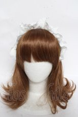 画像4: Angelic Pretty / Dolceフリルカチューシャ  シロ Y-26-03-01-088-AP-AC-IG-ZY (4)