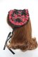 画像2: LOLITA / チェックヘッドドレス  赤 Y-26-03-01-091-LO-AC-SZ-ZY (2)